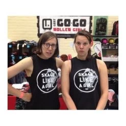 Derby Cult + Skate Like A Girl - High Neck Top -Pulley Discount Store derby cult derby cult skate like a girl high neck 2