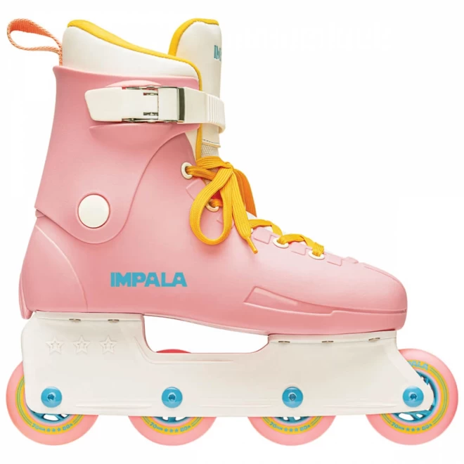 Impala Lightspeed Inline Skate - Pink & Yellow 3 Impala Lightspeed Inline Skate - Pink & Yellow