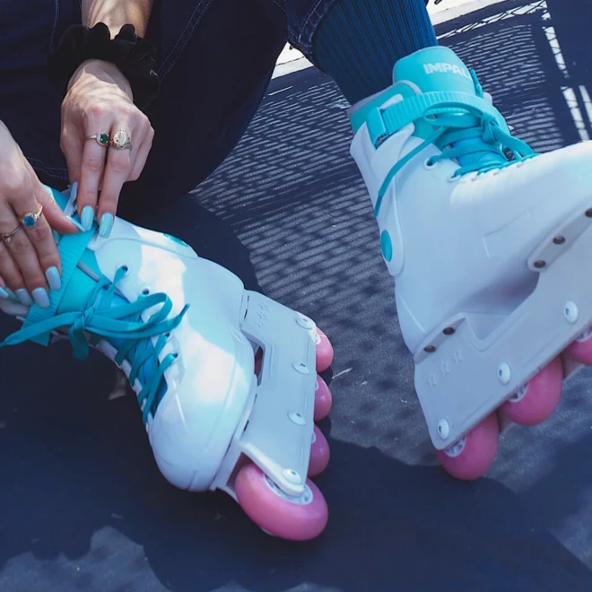 Impala Lightspeed Inline Skate - White 5 Impala Lightspeed Inline Skate - White - Image 4