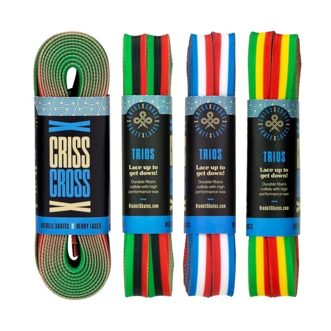 Criss Cross X Derby Laces - The Trios 4 Criss Cross X Derby Laces - The Trios - Image 2