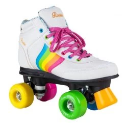 Pulley Discount Store 21 Rookie Forever Rainbow White Roller Skates