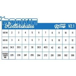 Rookie Retro V2.1 Red/White Roller Skates -Pulley Discount Store rookie rookie retro v21 red white roller skates 3