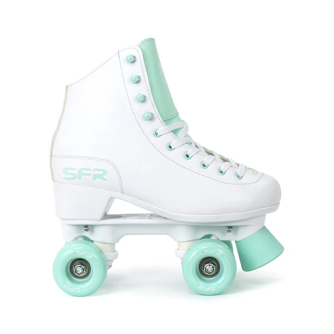 SFR Figure Quad Skates White/Mint 5 SFR Figure Quad Skates White/Mint - Image 3