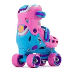 SFR Hurricane III Adjustable Skates Pink / Blue -Pulley Discount Store sfr sfr hurricane iii adjustable skates pink blue 2