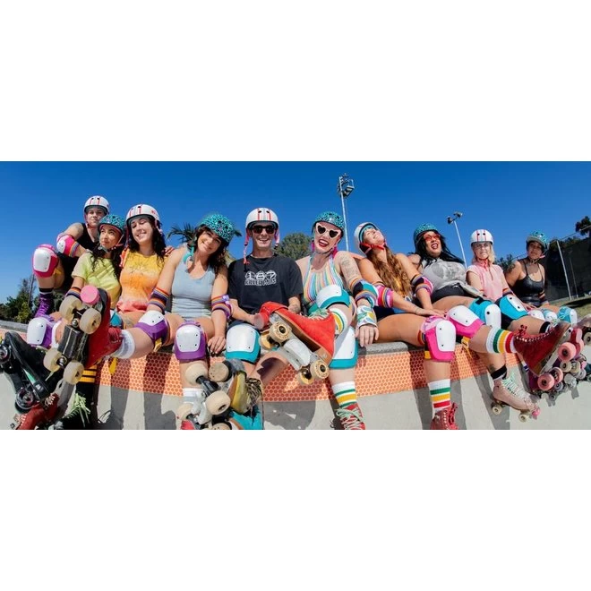 Triple 8 Triple8 Certified Moxi Stripey Sweatsaver Helmet 6 Triple 8 Triple8 Certified Moxi Stripey Sweatsaver Helmet - Image 5