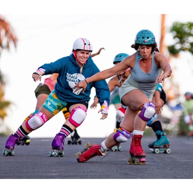 Triple 8 Triple8 Certified Moxi Stripey Sweatsaver Helmet 7 Triple 8 Triple8 Certified Moxi Stripey Sweatsaver Helmet - Image 6