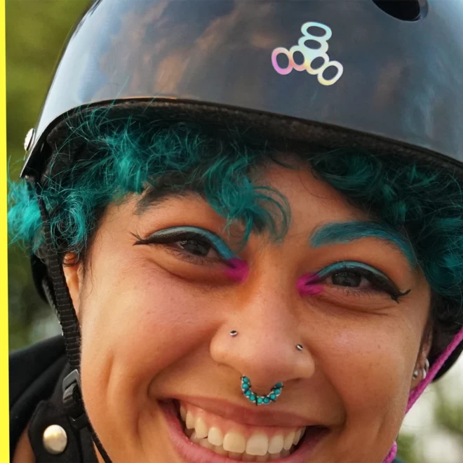 Triple 8 Triple8 Certified Sweatsaver Black Lightning Hologram Helmet 7 Triple 8 Triple8 Certified Sweatsaver Black Lightning Hologram Helmet - Image 5